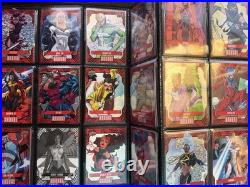 Marvel Cards Binder Lot, Annual, Cosmos, Studios Base Parallels Inserts (540+)