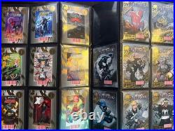 Marvel Cards Binder Lot, Annual, Cosmos, Studios Base Parallels Inserts (540+)