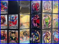 Marvel Cards Binder Lot, Annual, Cosmos, Studios Base Parallels Inserts (540+)