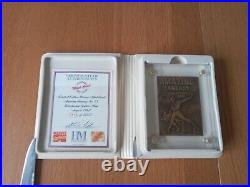 Marvel Classic Spiderman Bronze Limited Edition Encased Trading Card 1996