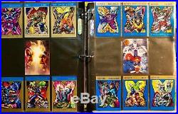 Marvel Comic Cards 3 SETS & CHASE & BINDER 92 X-MEN, 93 X-MEN 2, 94 Ultra X-MEN