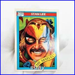 Marvel Comics 1990 Series 1 Mr. Marvel Trading Card Stan Lee #161