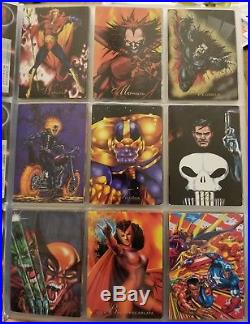 Marvel Comics 1994 Pepsi Cards Complete 100 Base + 9 Prism + 4 Holograms + Album
