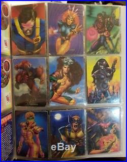 Marvel Comics 1994 Pepsi Cards Complete 100 Base + 9 Prism + 4 Holograms + Album