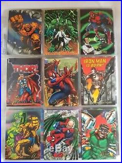 Marvel Comics 1994 Pepsi Cards Complete 100 Base + 9 Prism + 4 Holograms Rare