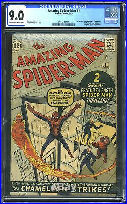 Marvel Comics Amazing Spider-Man #1 CGC 9.0 Off White to White