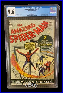 Marvel Comics Amazing Spider-Man #1 CGC 9.6 White Pages