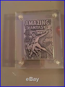 Marvel Comics Highland Mint Collection Amazing Fantasy No15 1996 Silver Mint