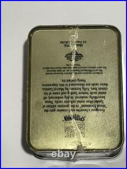 Marvel Comics Spider-Man Embossed Metal Collector Cards 1996 SEALED Tin withCards