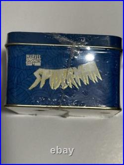 Marvel Comics Spider-Man Embossed Metal Collector Cards 1996 SEALED Tin withCards