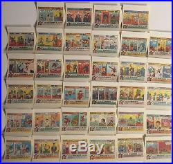 Marvel Comics Sugar-Free Gum Complete Vintage Wrapper Card Set (34) Topps 1978