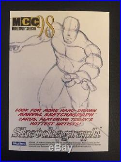 Marvel Creators Collection 1998 Sketchagraph / Sketch Card Silver Surfer NM