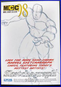 Marvel Creators Collection Original Sketch Card of STORM X-Men by Mark Texeira