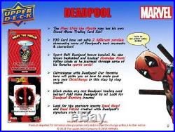 Marvel Deadpool Trading Cards Hobby 12-box Case (upper Deck 2018)