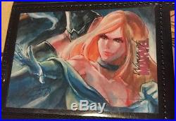 Marvel Dual 2 Puzzle Sketch Cards by Mary Jane Parajon Sketchafex Rittenhouse X