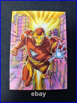 Marvel FINDING UNICORN INFINITY IRON MAN 1/1 Sketch Card Don Mark Noceda DMN