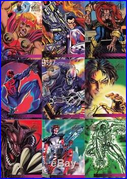 Marvel Flair Annual 1995 Fleer Complete Base Card Set Of 150 Ma