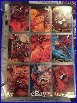 Marvel Fleer Ultra Spiderman Premier Edition 1995 All Chase Sub Sets Album