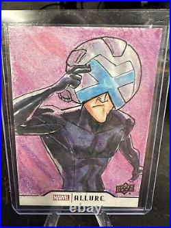 Marvel Fleer Ultra Wolverine Century ex Serial Numbered WithBonus Sketches