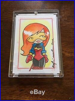 Marvel Greatest Heroes Katie Cook Firestar Sketch Card