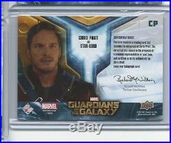 Marvel Guardians of the Galaxy CHRIS PRATT Autograph Card CP STAR LORD AUTO
