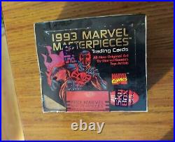 Marvel Masterpiece 93 Version Wax Seal Trading Card Boxes