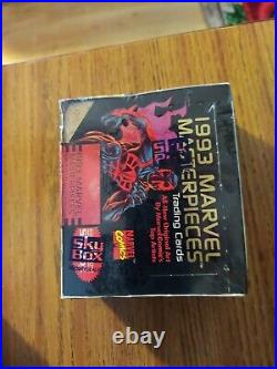 Marvel Masterpiece 93 Version Wax Seal Trading Card Boxes