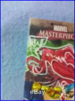Marvel Masterpiece Artist Sketch Card Cyclops & Jean J Watkins Chow Tarot Lovers
