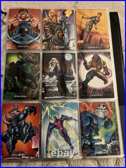 Marvel Masterpieces 1992 Complete Base Set 100 Cards Skybox Joe Jusko