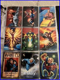 Marvel Masterpieces 1992 Complete Base Set 100 Cards Skybox Joe Jusko