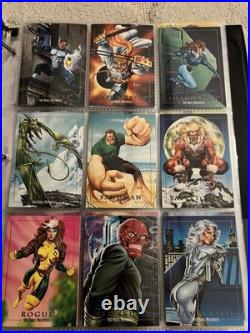 Marvel Masterpieces 1992 Complete Base Set 100 Cards Skybox Joe Jusko