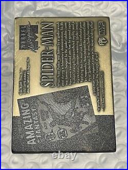 Marvel Masterpieces 1992 Spider-Man Bronze Jusko FPG Variant Card Rare 100