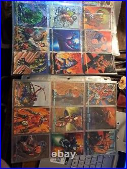 Marvel Masterpieces 1993 Trading Cards COMPLETE BASE SET #1-90