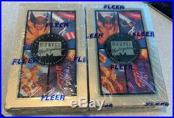 Marvel Masterpieces 1994 Edition Hildebrandt Brothers Fleer 2 Unopened Boxes