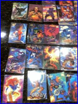 Marvel Masterpieces 1994 Gold Foil Signature Series Fleer 36 Cards +120 Reg Marvel Masterpieces 1994 Gold Foil Signature Series Fleer 36 Cards +120 Reg