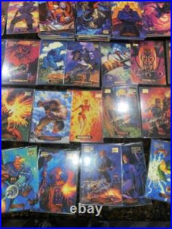 Marvel Masterpieces 1994 Gold Foil Signature Series Fleer 36 Cards +120 Reg