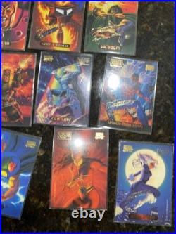 Marvel Masterpieces 1994 Gold Foil Signature Series Fleer 36 Cards +120 Reg