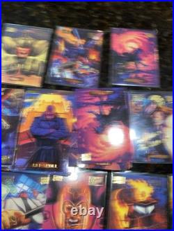 Marvel Masterpieces 1994 Gold Foil Signature Series Fleer 36 Cards +120 Reg
