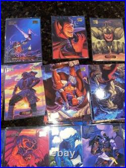 Marvel Masterpieces 1994 Gold Foil Signature Series Fleer 36 Cards +120 Reg