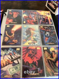 Marvel Masterpieces 1994 Remastered Trading Card Set 150+ Base Holo PowerBlast Marvel Masterpieces 1994 Remastered Trading Card Set 150+ Base Holo PowerBlast