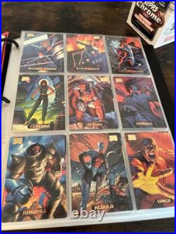 Marvel Masterpieces 1994 Remastered Trading Card Set 150+ Base Holo PowerBlast Marvel Masterpieces 1994 Remastered Trading Card Set 150+ Base Holo PowerBlast