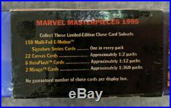 Marvel Masterpieces 1995 Collector's Trading Cards Set 8112A NEW FACTORY SEALED