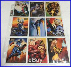 Marvel Masterpieces 1996 Complete Mint 1-100 Card Set Boris Vallejo Fleer