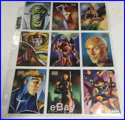 Marvel Masterpieces 1996 Complete Mint 1-100 Card Set Boris Vallejo Fleer
