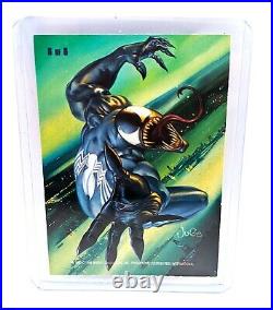 Marvel Masterpieces 1996 Double Impact Insert #6/6 Wolverine/venom Rare