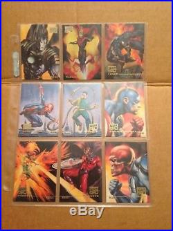 Marvel Masterpieces 1996 Lot Of 66 Base Card Singles From Skybox