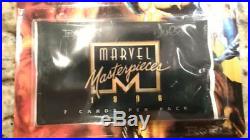 Marvel Masterpieces 1996 Lot of 12 Sealed Mint Condition Unpunched Blister Packs