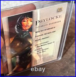 Marvel Masterpieces 1996 Psylocke #35 NM+ IMMACULATE READY TO GRADE