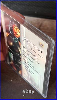 Marvel Masterpieces 1996 Psylocke #35 NM+ IMMACULATE READY TO GRADE