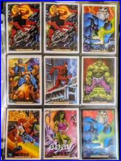 Marvel Masterpieces 92 Platinum-FULL Base Set ++ 45 parallels-CHECK description Marvel Masterpieces 92 Platinum-FULL Base Set ++ 45 parallels-CHECK description